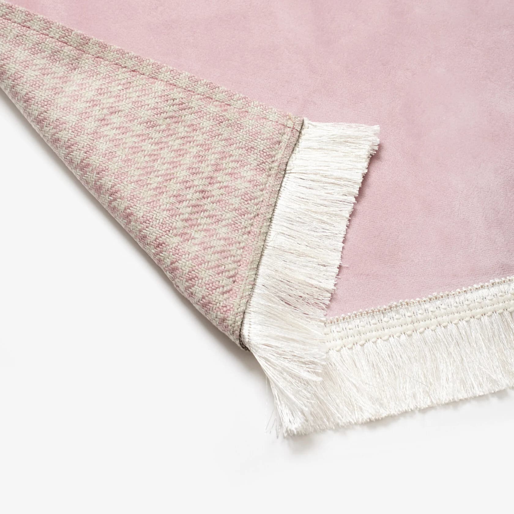 Kids' Soft Velvet Prayer Mat – Pink